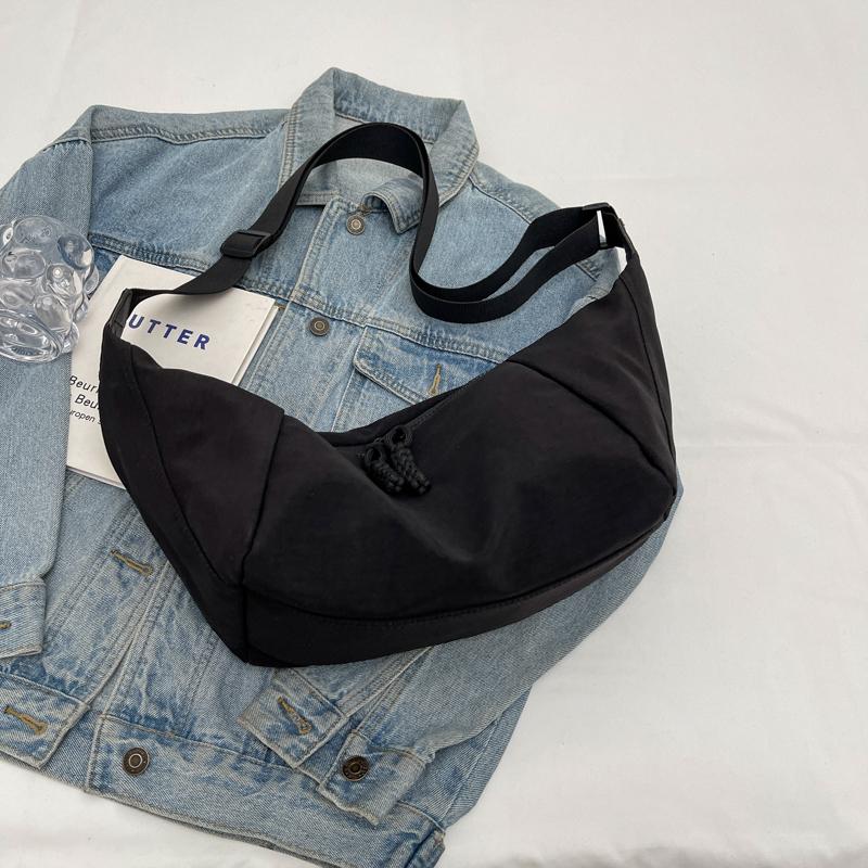 Сплошная цветная сумка большой емкости, женская сумка для пельменей, портативная дорожная сумка через плечо