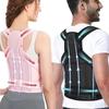 Breathable Pink Posture Corrector: Comfortable Invisible Waist and Shoulder Support for Men and Women