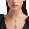 Серебряная подвеска-украшение на День матери с драгоценным камнем Ocean Jasper Tanzite 2,75 дюйма
