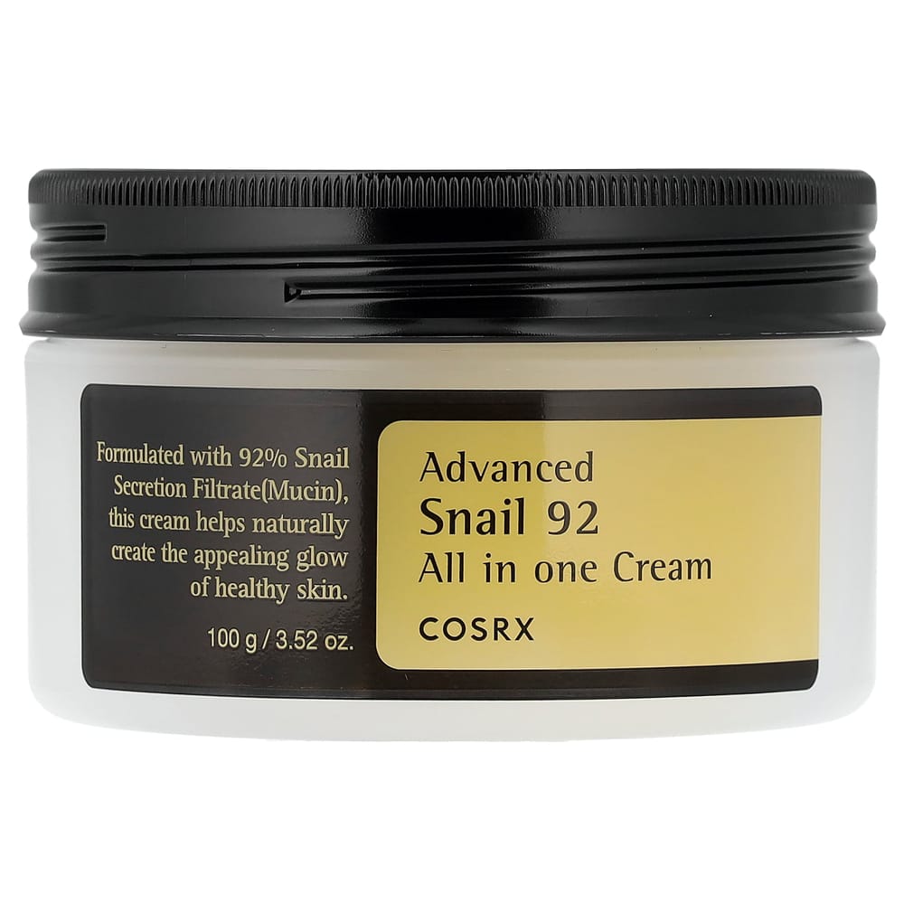 COSRX Advanced Snail 92 All In One Cream Jar Moisturizing Repair Face Cream 100g