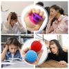 8pcs Silicone Touch Sensory Stone Toy Stress Relief Squeeze Toy