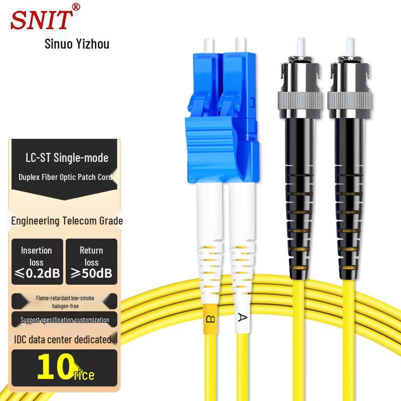 SNIT Telecom-Grade Fiber Optic Patch Cable