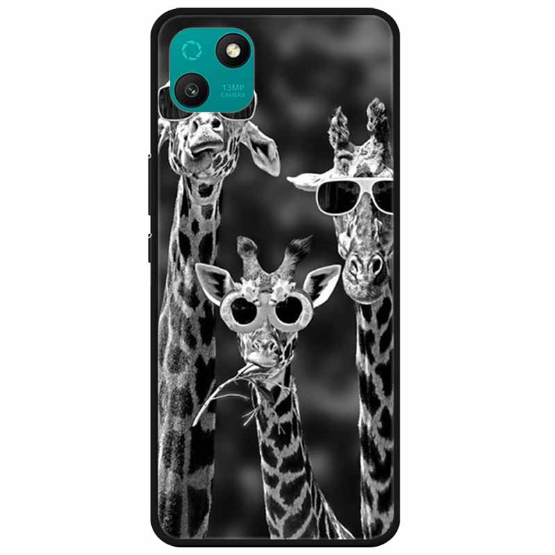 For Wiko T10 / T3 Case Soft Cartoon Cat TPU Silicone Phone Shells for WIKO T3 Bumper on for WikoT10 T 3 Fashion Protective Bags
