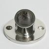 BAAU 2X Marine Stainless Steel 60 Degree 22mm 7/8 Inch Tube Round Base Hand Rail Railing Fitting Yachts Accessories