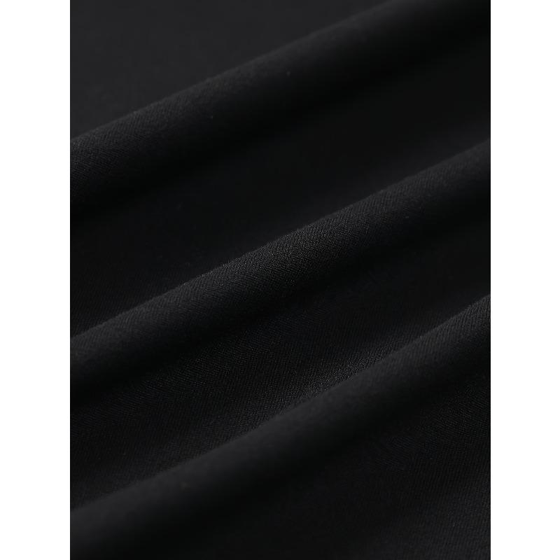 Европейские размеры Мужская футболка с принтом - Мягкая повседневная футболка с круглым вырезом с надписью Brooklyn, Повседневная одежда