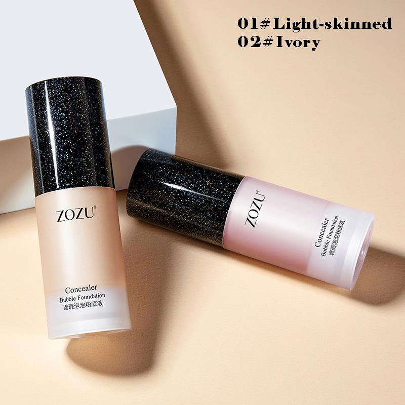 Консилер Bubble Liquid Foundation Concealer Repair Natural Nude Makeup BB Cream Увлажняющий дышащий нежный базовый крем для макияжа