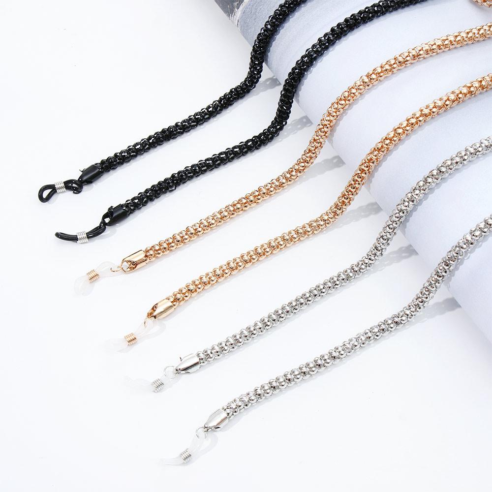 Металлические очки для чтения Винтажные аксессуары для глаз Цепочка для очков Шнурок для очков Ожерелье для очков