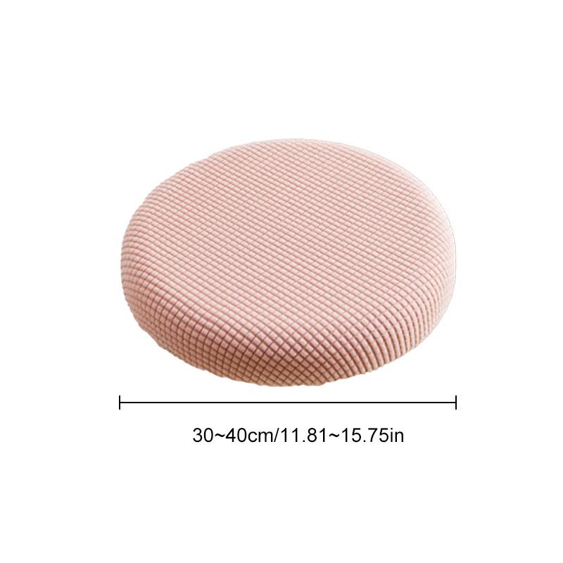 Round Stool Chair Cover Household Dust Cover Swivel Chair Stool Seat Cover Protective Cover
