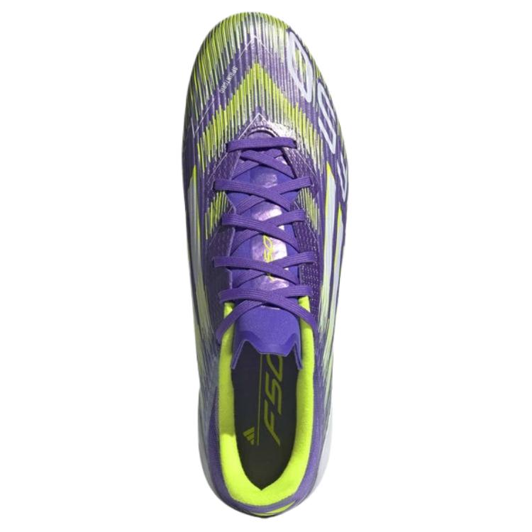adidas Футбольные бутсы F50 League Унисекс Фиолетово-Зеленые JQ8677