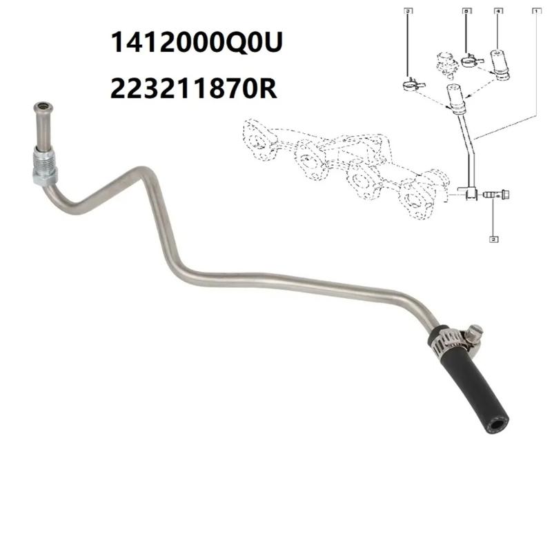Easy Installation Exhaust Pressure Tube Sensor 223211870R 223216385R Auto Accessories Replacement Pipe Sensor