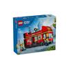 Игрушка LEGO City Красный Двухэтажный Автобус - Подарок на День Рождения, Строительные Блоки, для Мальчиков и Девочек, Возраст 7, 8, 9, Ученики Начальной Школы, Транспортное Средство, Машина,