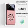 Абсолютное чувство удачи Для Magsafe Samsung S25 S25 Edge S25Ultra S8 9 10 20 S21 Pro 22 Plus S23 FE S24 Ultra Стеклянный Чехол для Телефона