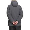adidas Пуховая парка, удобная повседневная однотонная теплая пуховая куртка, унисекс, верхняя одежда, темно-серый цвет JM9146
