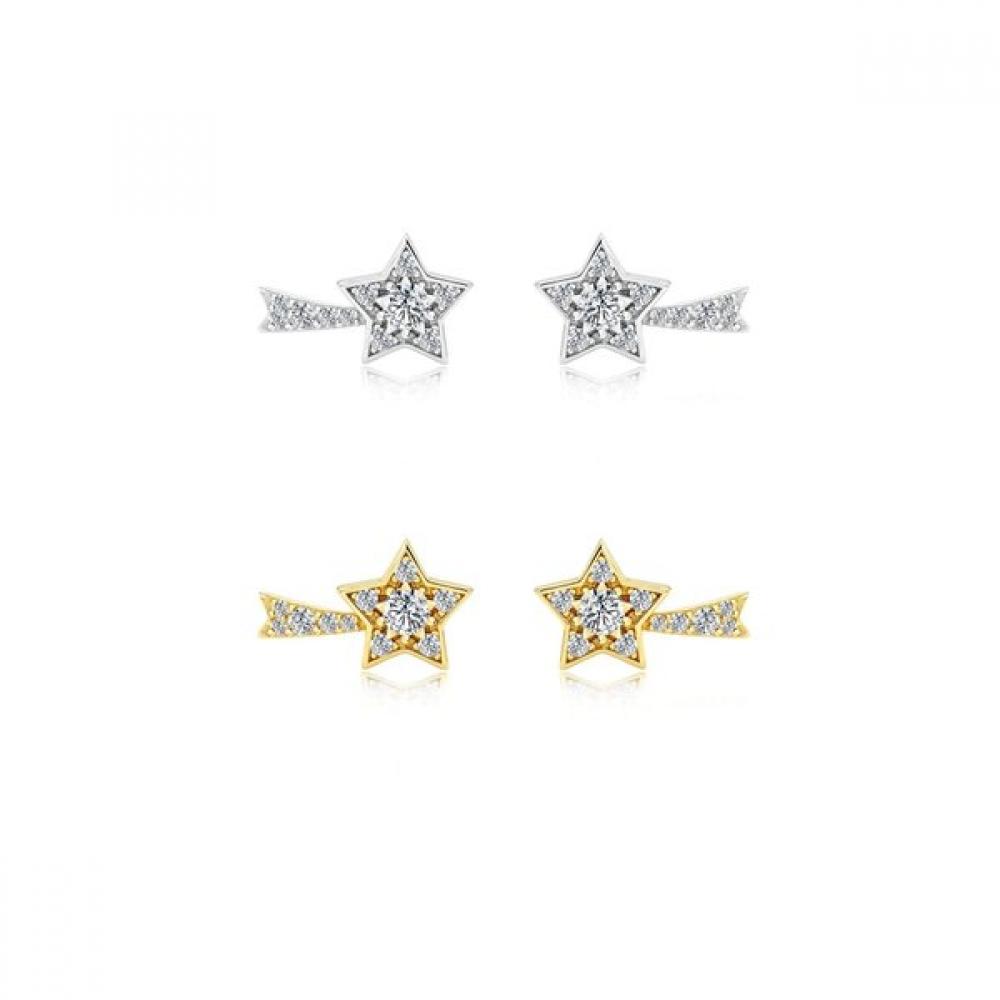 Iceball Etoile Shooting Star Earring