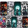 Для Samsung Galaxy S24 S23 iPhone 16 15 14 Xiaomi Redmi Note 13 12 11 Plus 9 Pro Max X XR Чехол для телефона Muichiro Tokito Demon Slayer Tanjiro OPPO Huawei