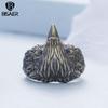 BISAER Vintage Eagle Ring Opening Rings For Women Jewelry Gift