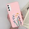Case for Fundas Samsung Galaxy S20 FE S 20 FE S20FE Case Samsung S20 FE Phone Silicone Flower Cute Soft Back Cover Cases Bumper