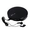 WINTECH Portable CD Dry AC Power Skip Program Repeat Stereo Earphones Black Hiroka Bussan Player, Batteries, Supply, Prevention, Play, Play, Included,
