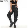 Women's Fashion Casual Solid Color Print Middle Waistline Trousers Pants & Capris