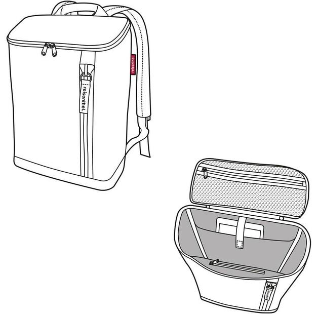 Рюкзак Reisenthel overnighter M schwarz (EG7003)