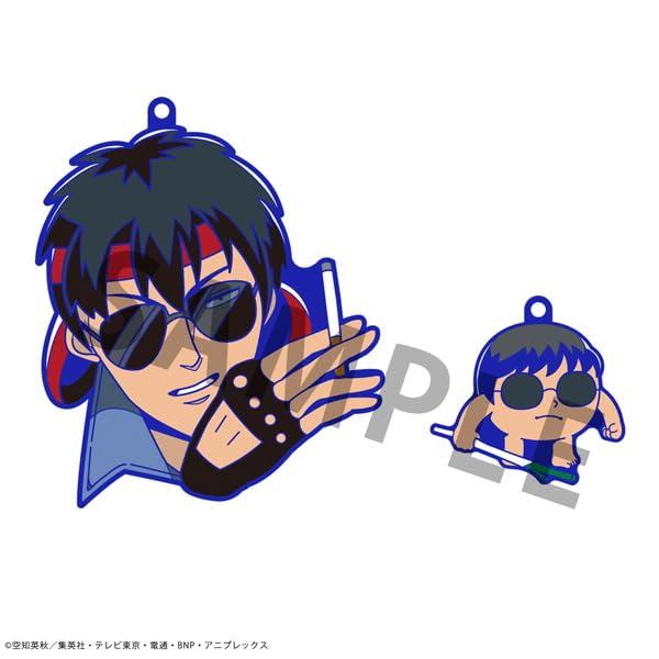 Gintama x Okawa Bukubu Gintama Резиновый маскот 90мм ПВХ Резиновый маскот с шариковой цепочкой Ошанти [Перепродажа] (BOX) Прибл.
