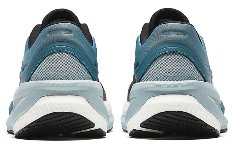 Men's Sneakers Anta Running Collection Sports Non Slip And Waterproof Low top Running Shoes Men's Black Cyan