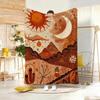 Style Desert Mood Throw Lightweight g Flannel Blanket Soft Skinfriendly for Summer Cooling