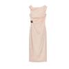 Summer New Women clothes Inlaid Asymmetric Neckline Sleeveless Midi Dress 8037392 8037734
