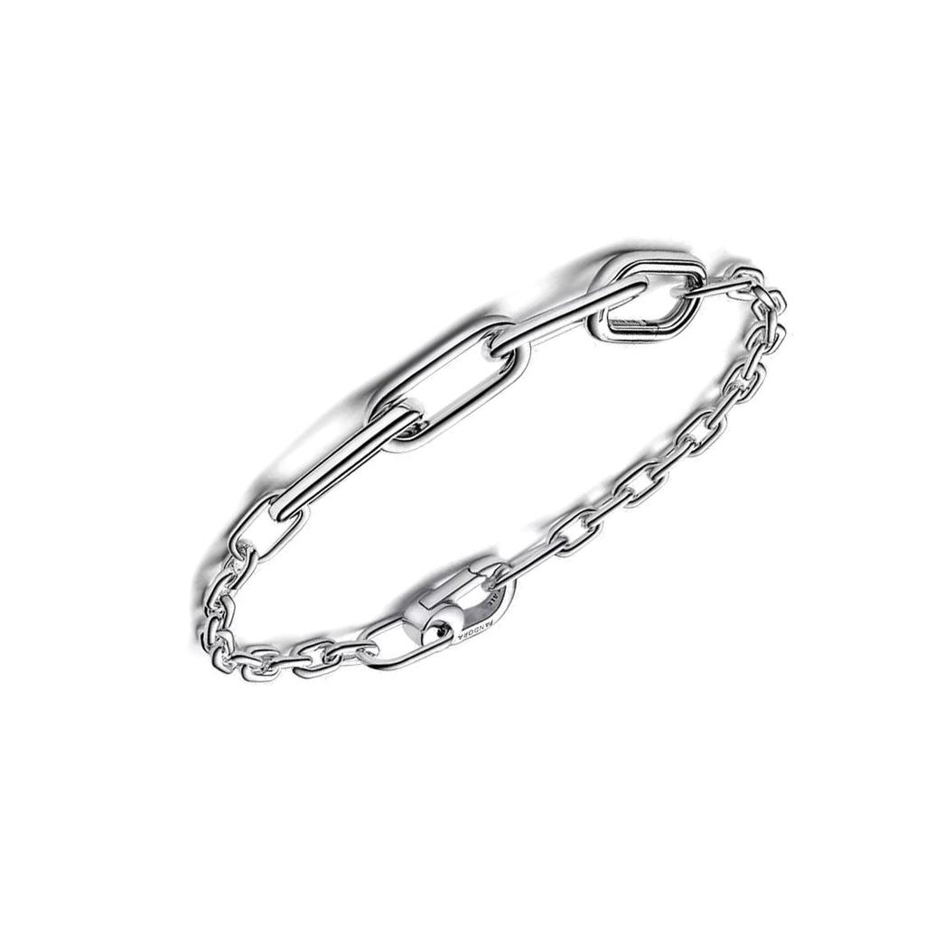 Pandora Me Minimalist Elegant Fashion Versatile 925 Silver Bracelet Women bracelet 592340C00