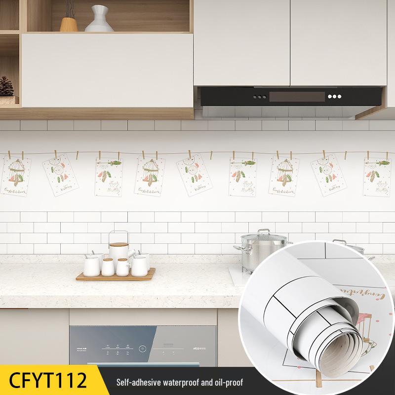 Маслостойкие и водостойкие наклейки на стену кухни: Обои для плиты против плесени, устойчивые к высоким температурам
