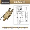 Миниатюрный пневматический роботизированный захват-клешня с двумя пальцами GE0812 Портативный