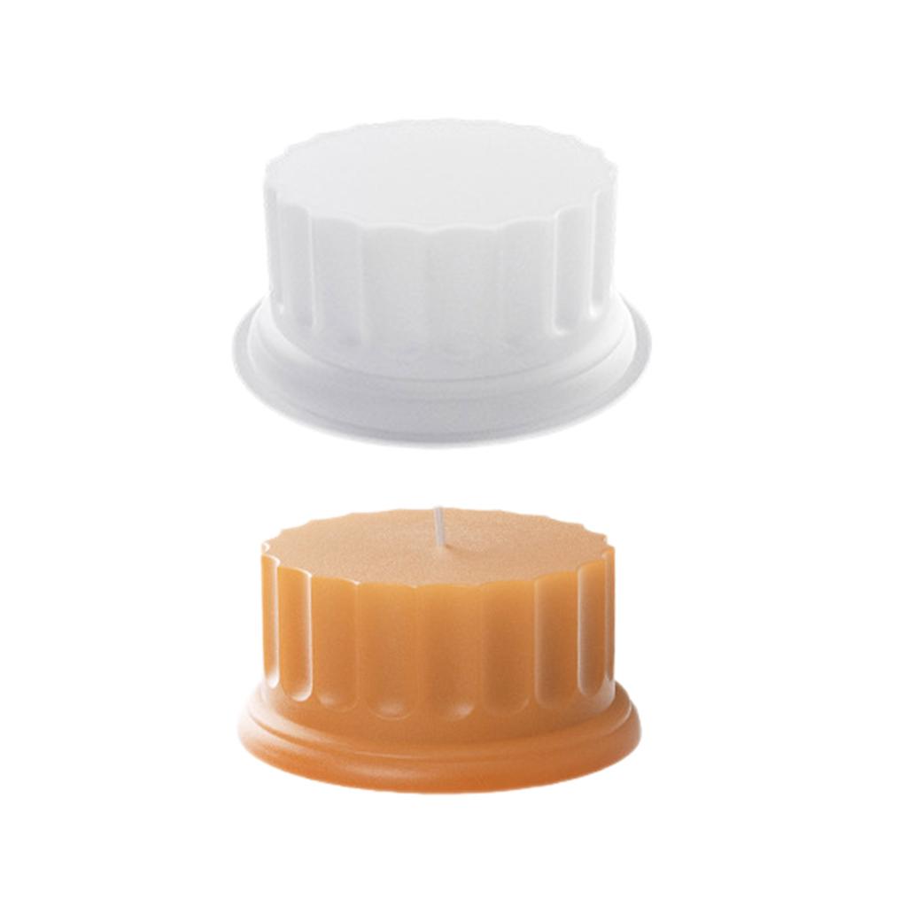 Silicone Candle Mold DIY Roman Column Wax Candle Mould Ancient Greek Pillar Decorations Making Mould Plaster Crafts