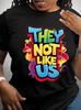 They Not Like Us Graphic T-shirt