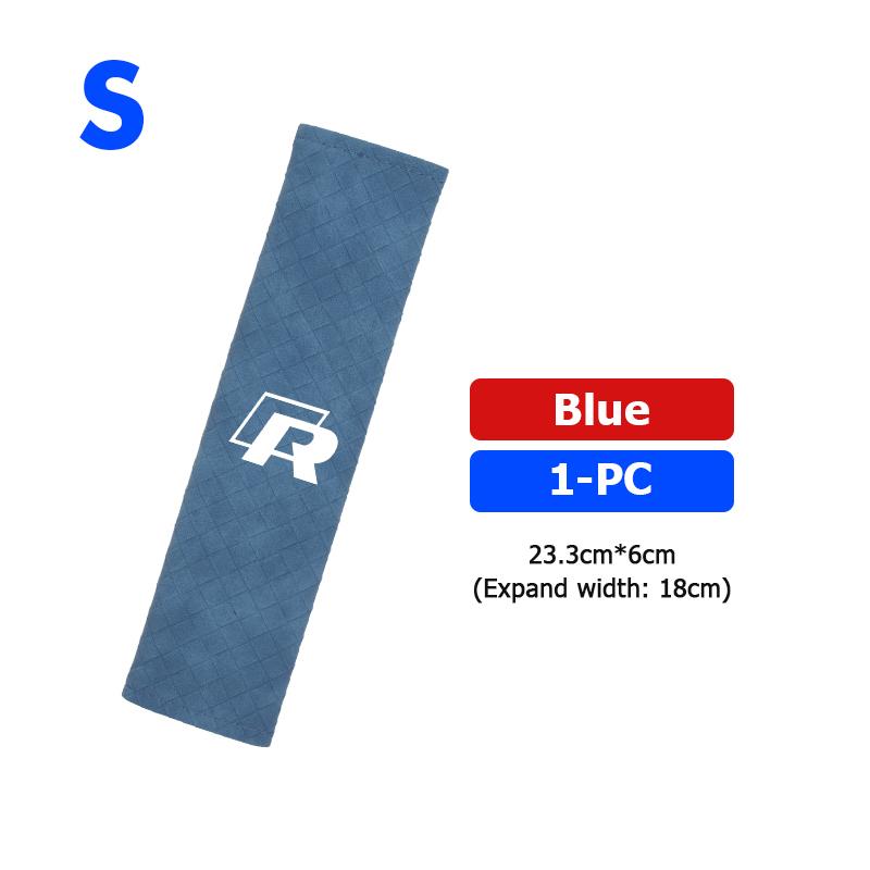 For Volkswagen VW Car Seat Belt Shoulder Pad Extended Safety Belt Protection Cover Tiguan CC Jetta Polo Golf 4 5 6 Passat B5 B6 DCSX4
