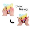 Cute Plush Ice Cream Cat Stress Toy Squeeze Rebound Toy for Kids & Adults Soft