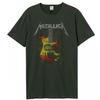 Amplified Unisex Adult Frankenstein Guitar Metallica T-Shirt