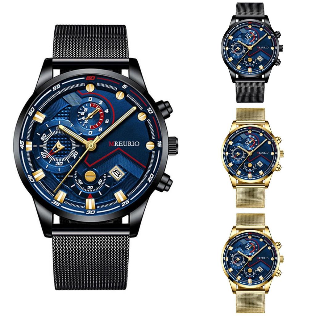 Men's Waterproof Luminous Running Alarm Clock Watch