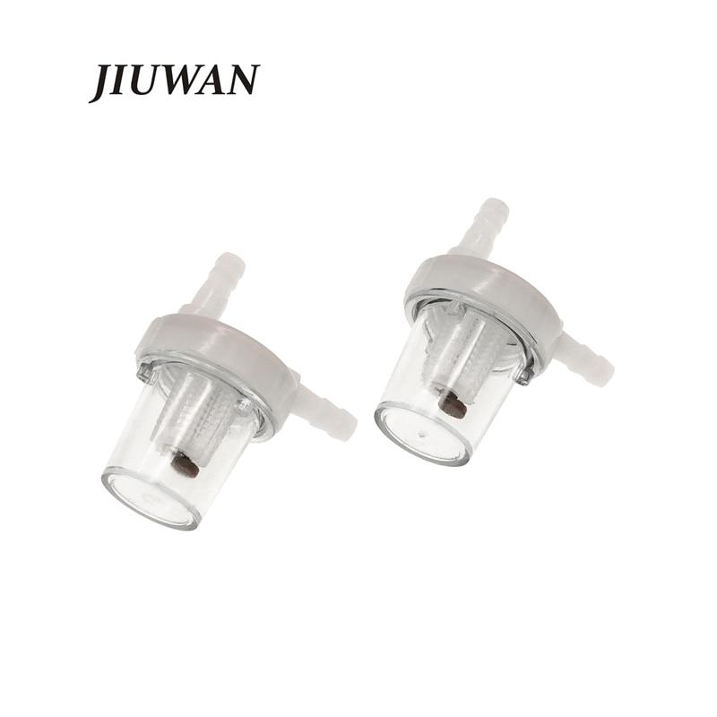 1 пара, прозрачный прочный универсальный 1/4 мотоциклетный бензиновый топливный фильтр для газойля, байка, квадроцикла, все виды мотоциклов, с использованием топливопровода 6 мм