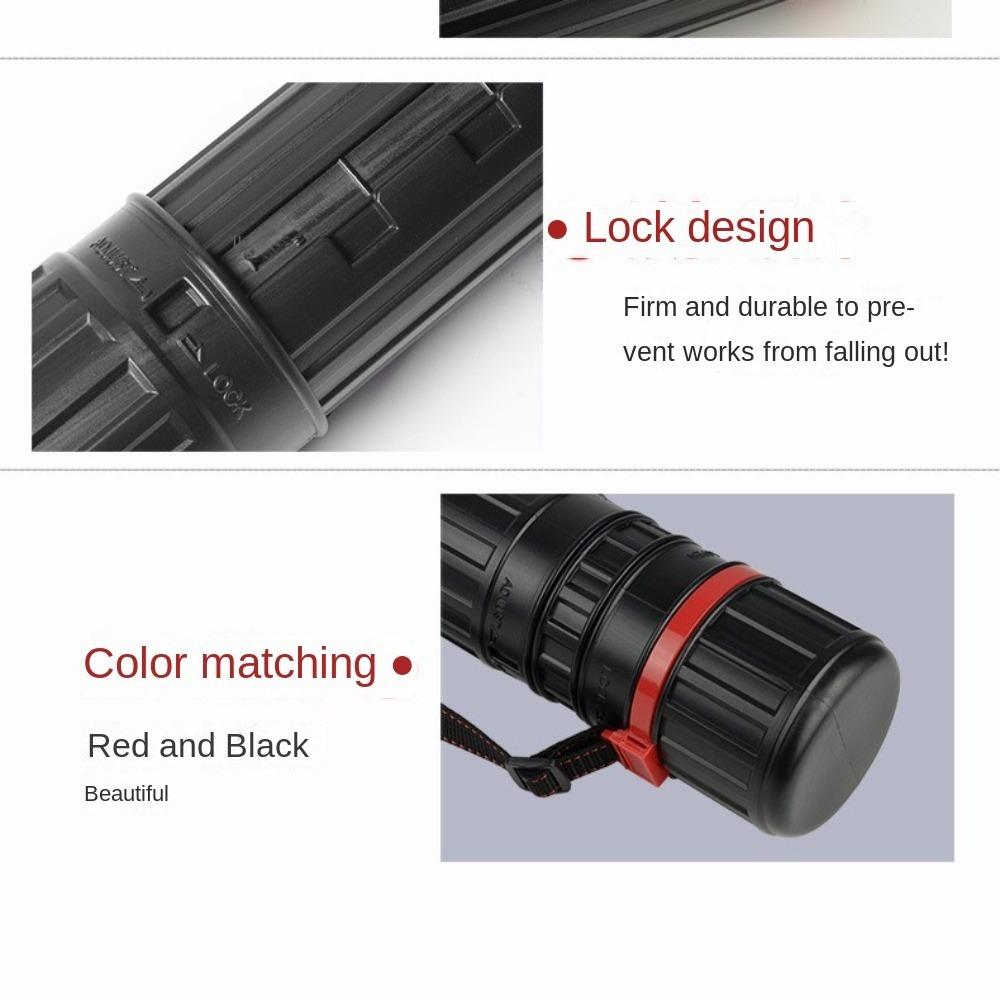 Регулируемый цилиндр для рисования Масштабируемая трубка для плакатов Портативный цилиндр для рисования