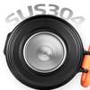 Hals Insulated Kettle for Outdoor Use, Car Travel, Stainless Steel Water Bottle, Large Capacity Thermos, Hot Water Bottle, 2025 New Model