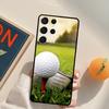 Sport Golf Ball Phone Case For Samsung Galaxy S25 S26 Ultra S24 S20 S21 S22 S23 Plus S10 S25 FE Back Cover