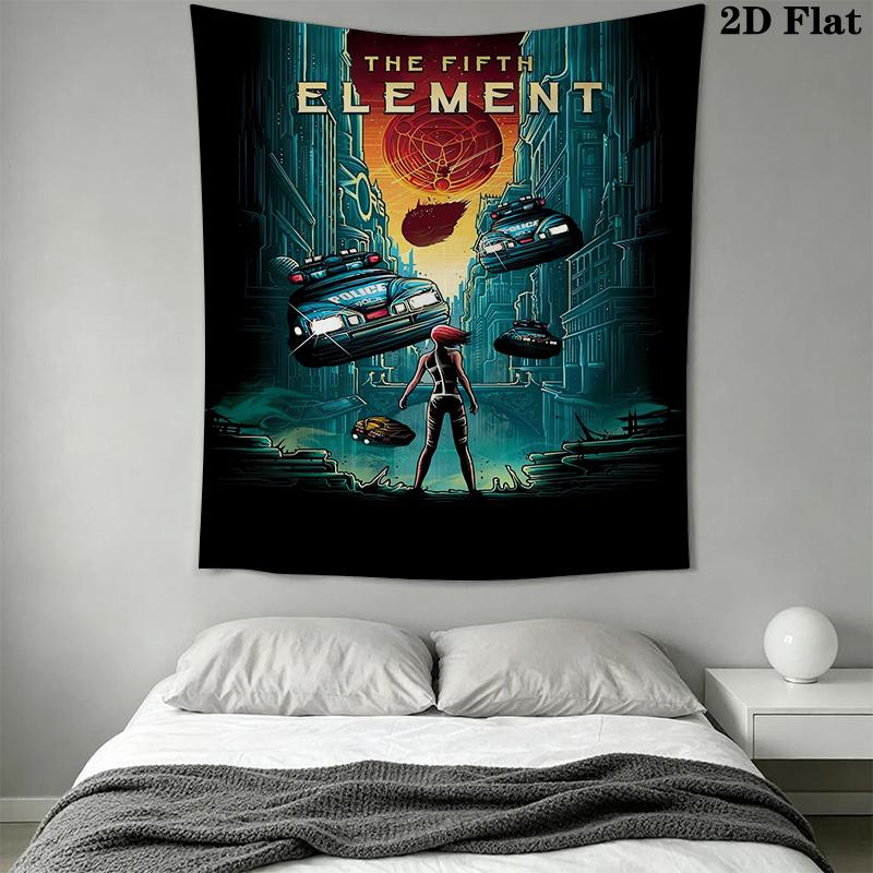 The Fifth Element Pattern Home Decor Tapestry, Wall Hanging, Decorative RV Wall Cloth.SGT0917004