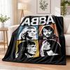Мягкий теплый уютный фланелевый плед ABBA для дивана, кровати, дома, спальни