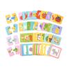 Wooden Shadow Matching Puzzle Animal Board Game Parent Child Interactive Card Game Fun Educational Learning Toy for Children