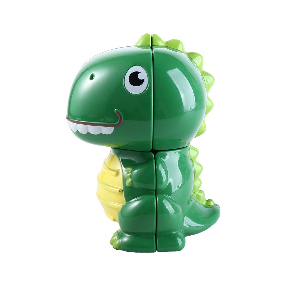 Toys For Kids Cartoon Dinosaur Irregular 2x2x2 Magic Cube Dinosaur Cube Brain Training Speed Cube