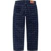 Supreme FW24 WEEK5 Flocked Loose Fit Jean Jeans Unisex SUP-FW24-107