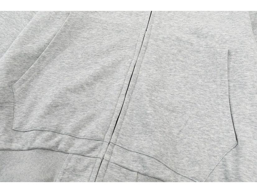 CrossSTONE Unisex Classic Cardigan Hoodie with Zipper