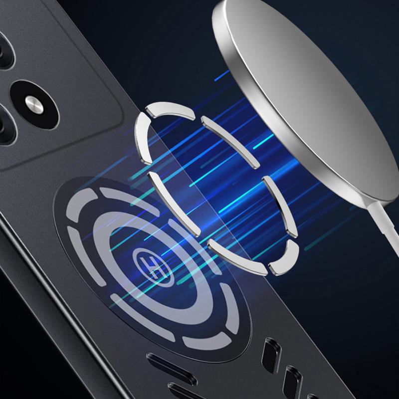 Для Xiaomi Redmi K70 K70E K60 K60E K50 K40S K40 Ultra Gaming Pro Ice Магнитное рассеивание тепла Матовый чехол для ПК Дышащий охлаждающий чехол