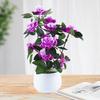 1 компл., искусственное растение в горшке, портативное, неувядающее, пластиковое, для домашнего декора, имитация цветка для свадьбы