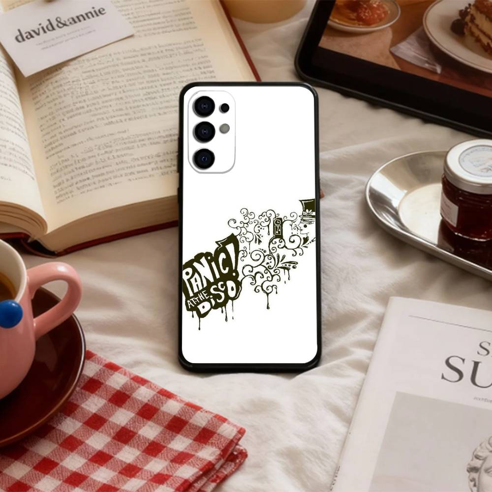 P-Panic At The D-DiscoS   Phone Case For Samsung S 25,24,23,22,30,21,10,9,Ultra,Plus,Lite,FE,4,5 G Soft Black Case